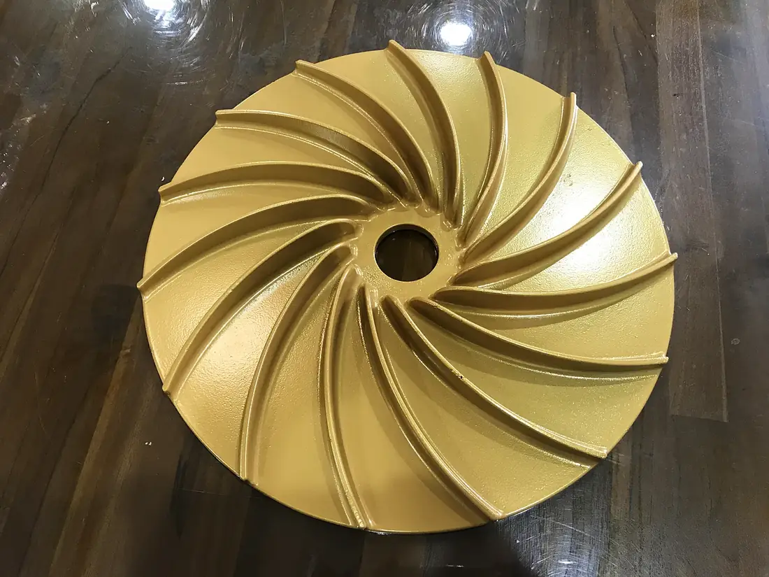 Backward-curved impeller