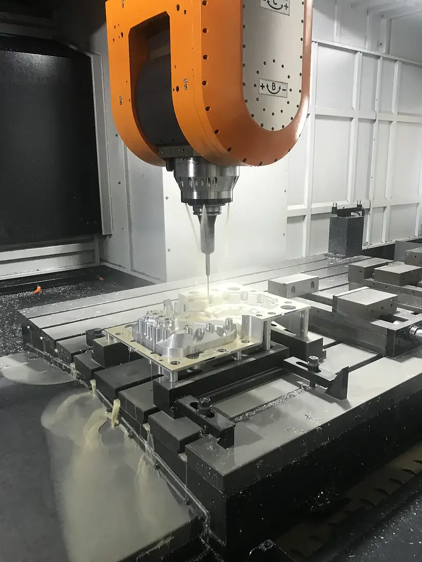 Machining of datum faces
